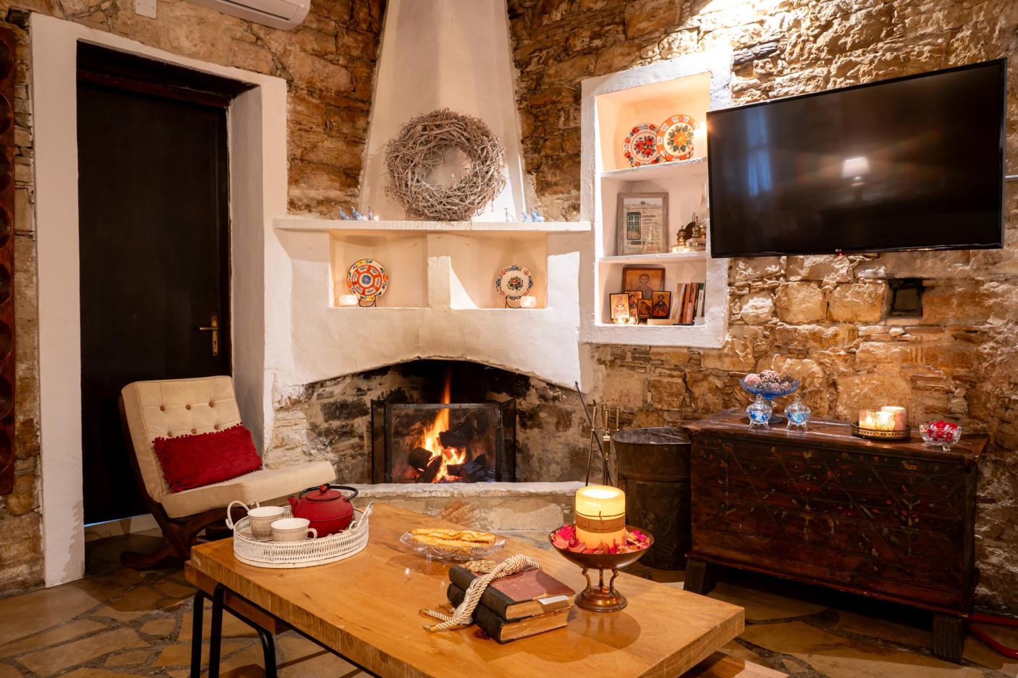 Oinoessa Traditional Boutique Guest Houses Lofou Esterno foto