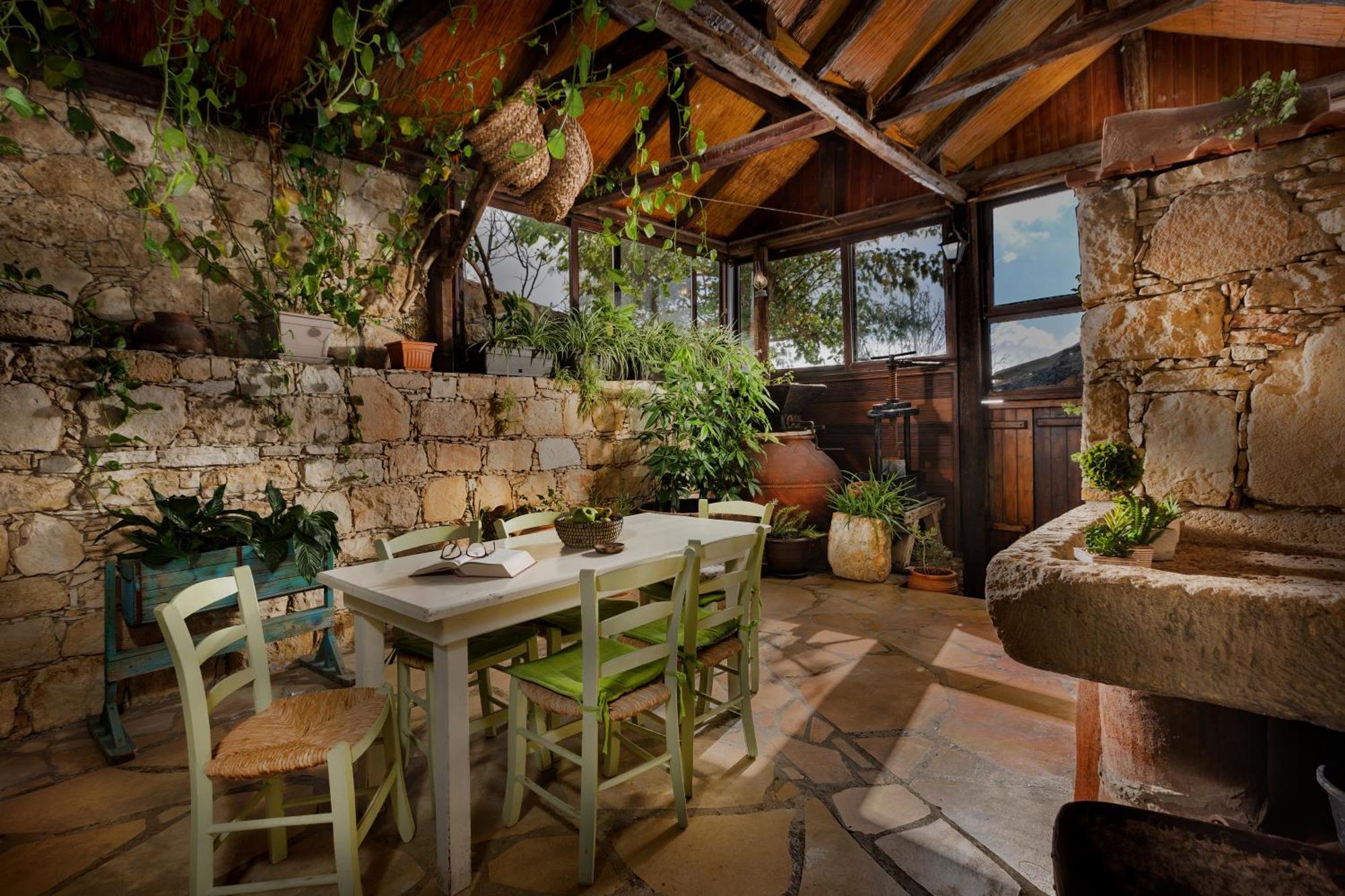 Oinoessa Traditional Boutique Guest Houses Lofou Esterno foto